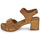 Zapatos Mujer Zuecos (Clogs) JB Martin DONA Camel