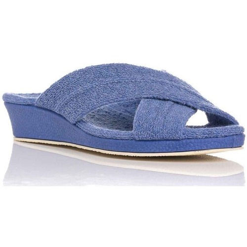 Zapatos Mujer Pantuflas Garzon 850.110 Azul