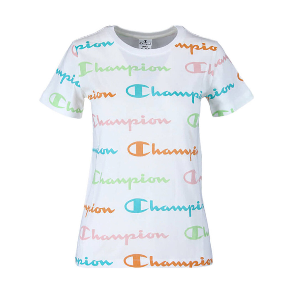 textil Mujer Polos manga corta Champion Crewneck T-Shirt Multicolor