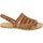 Zapatos Mujer Sandalias Gianluca - L'artigiano Del Cuoio 576 D CUOIO CUOIO Marrón