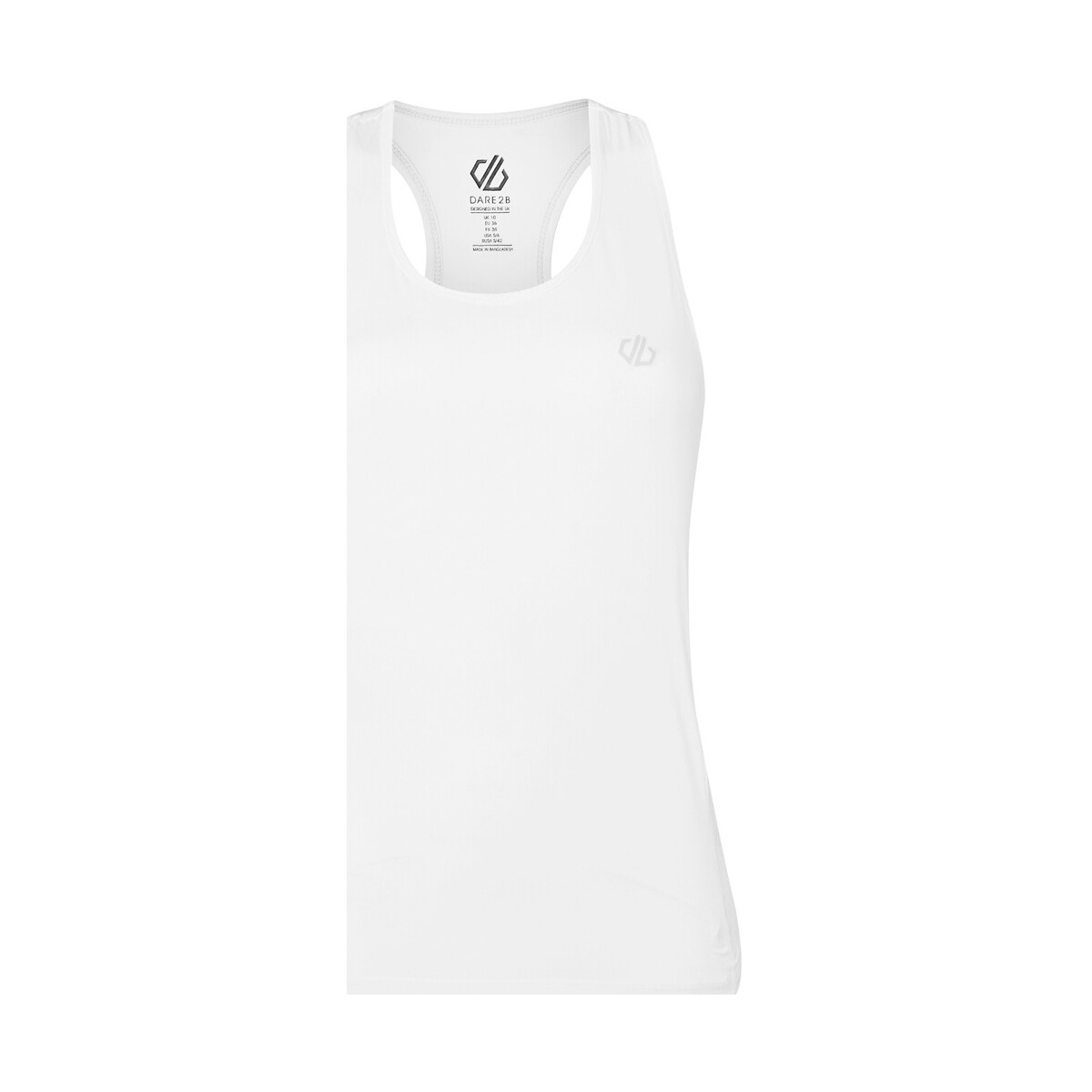 textil Mujer Camisas Dare2b Modernize II Vest Blanco
