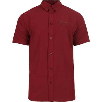 textil Hombre Camisas manga larga Trango CAMISA ESERA VN Rojo