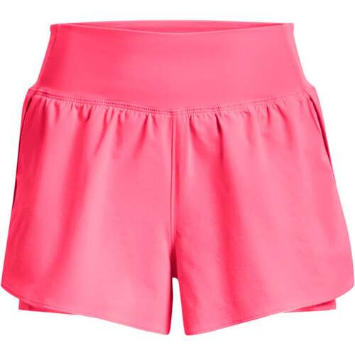 textil Mujer Shorts / Bermudas Under Armour Flex Woven 2-in-1 Short Rosa