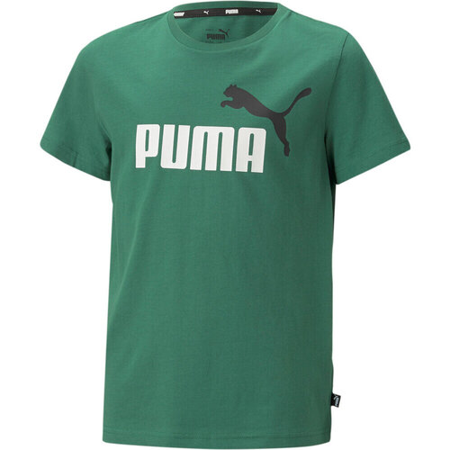 textil Niños Polos manga corta Puma X_ESS+ 2 Col Logo Tee B Verde