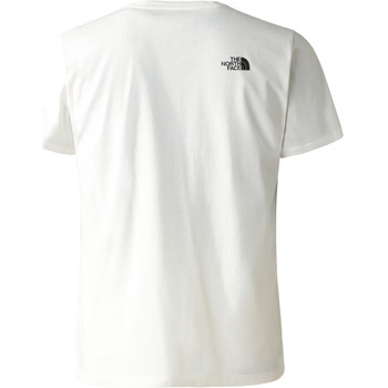 The North Face M FOUNDATION GRAPHIC TEE S/S - EU Blanco