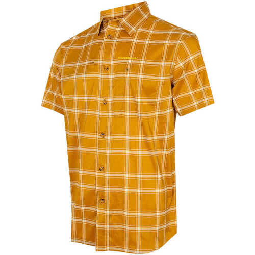 textil Hombre Camisas manga larga Trango CAMISA POMBALL Amarillo
