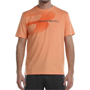 textil Hombre Camisas manga corta Bullpadel AIRES Naranja