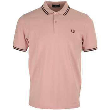 textil Hombre Tops y Camisetas Fred Perry Twin Tipped Rojo