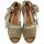 Zapatos Mujer Bailarinas-manoletinas Escoolers ALPARGATA DE YUTE ABIERTA LAZO MUJER  LORCA ESO9150 Verde