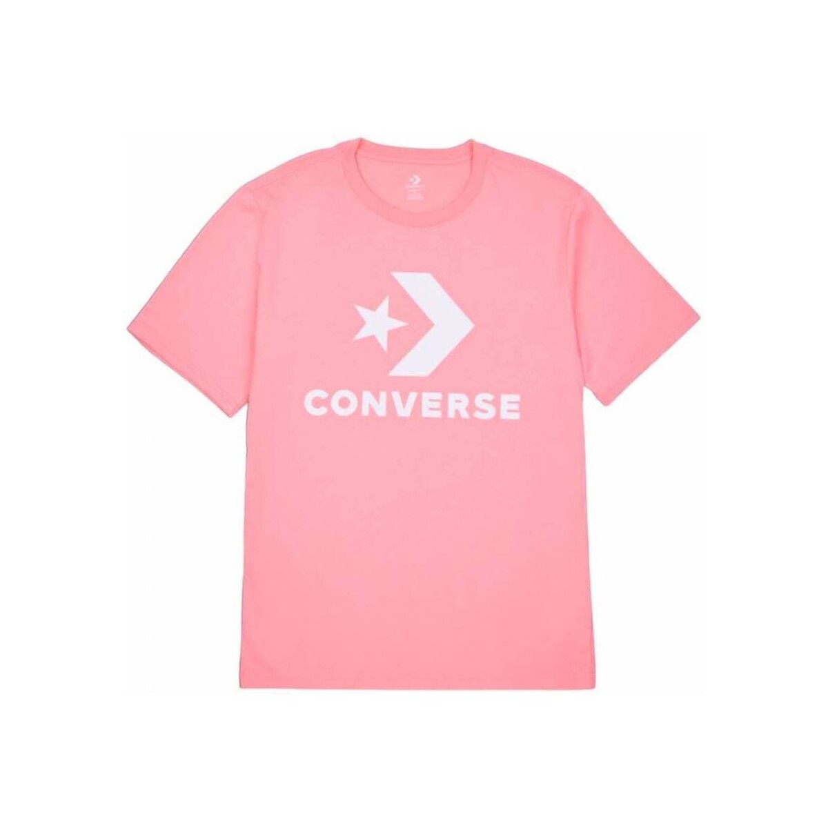 textil Mujer Tops y Camisetas Converse Standard Fit  10025458-A17 Rosa