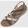 Zapatos Mujer Sandalias Walk & Fly SANDALIA  3096 47610 KAKI Marrón