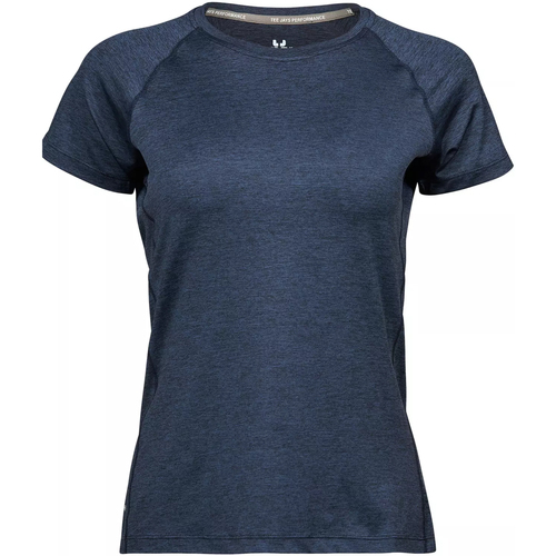 textil Mujer Camisetas manga larga Tee Jays PC5232 Azul