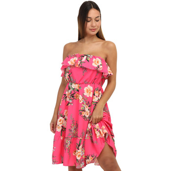 textil Mujer Vestidos La Modeuse 66837_P155567 Rosa