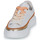 Zapatos Mujer Zapatillas bajas JB Martin FLEUR Vacuno / Blanco / Naranja