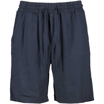 textil Shorts / Bermudas V2brand Pantalone Sartoriale Corto Lino Azul