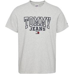 textil Hombre Camisetas manga corta Tommy Jeans DM0DM16831-PJ4 Gris