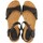 Zapatos Mujer Sandalias Interbios SANDALIA BIO  5612 PIEL NEGRA Negro