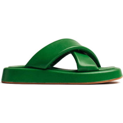 Zapatos Mujer Pantuflas Vamsko  Verde