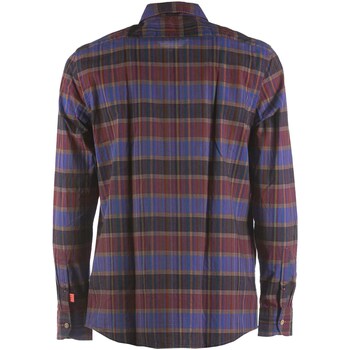 Scotch & Soda Regular-Fit Checked Lightweight Voile Shirt Multicolor