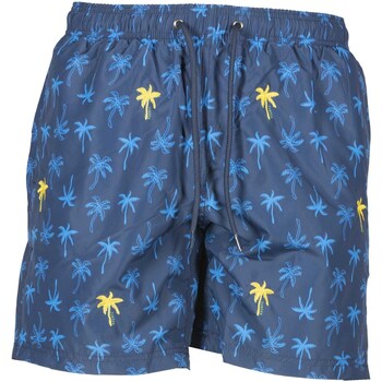 textil Hombre Bañadores Sundek Mini Palm Bd Azul