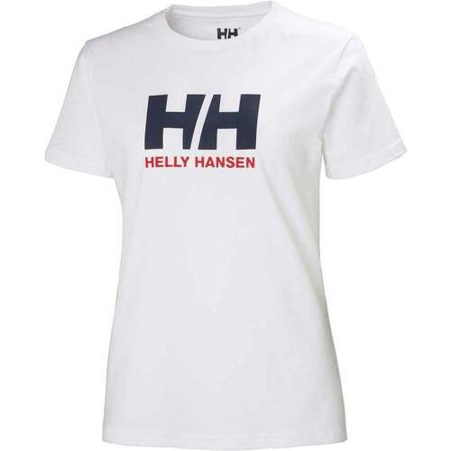 textil Mujer Camisas Helly Hansen W HH LOGO T-SHIRT Blanco