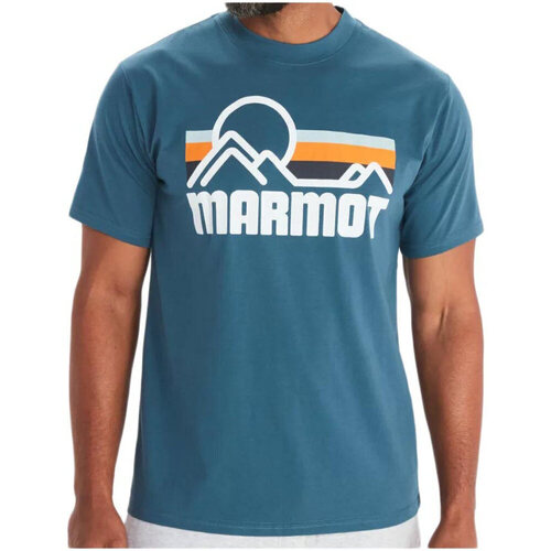 textil Hombre Camisas manga corta Marmot Coastal Tee SS Azul