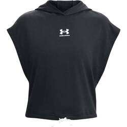 textil Mujer Sudaderas Under Armour UA Rival Terry SS Hoodie Negro