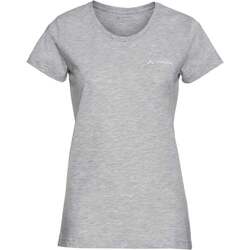 textil Mujer Camisas Vaude Brand Shirt Gris