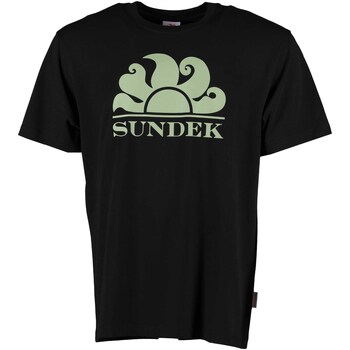 textil Hombre Tops y Camisetas Sundek New Simeon T-Shirt Negro
