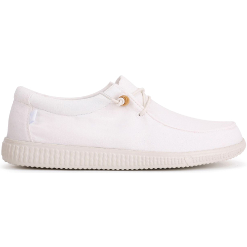 Zapatos Mujer Deportivas Moda Pitas WP150 WALLABI WASHED D Blanco
