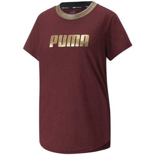 textil Mujer Tops y Camisetas Puma  Rojo