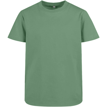 textil Niños Camisetas manga larga Build Your Brand Basic 2.0 Verde