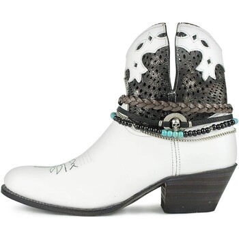 Zapatos Mujer Botas Sendra boots - Botas Debora Foxil con Arns Modelo 15107DBARTOLO Blanco