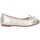 Zapatos Niña Bailarinas-manoletinas Bubble Bobble 65889 Oro