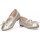 Zapatos Niña Bailarinas-manoletinas Bubble Bobble 65888 Oro