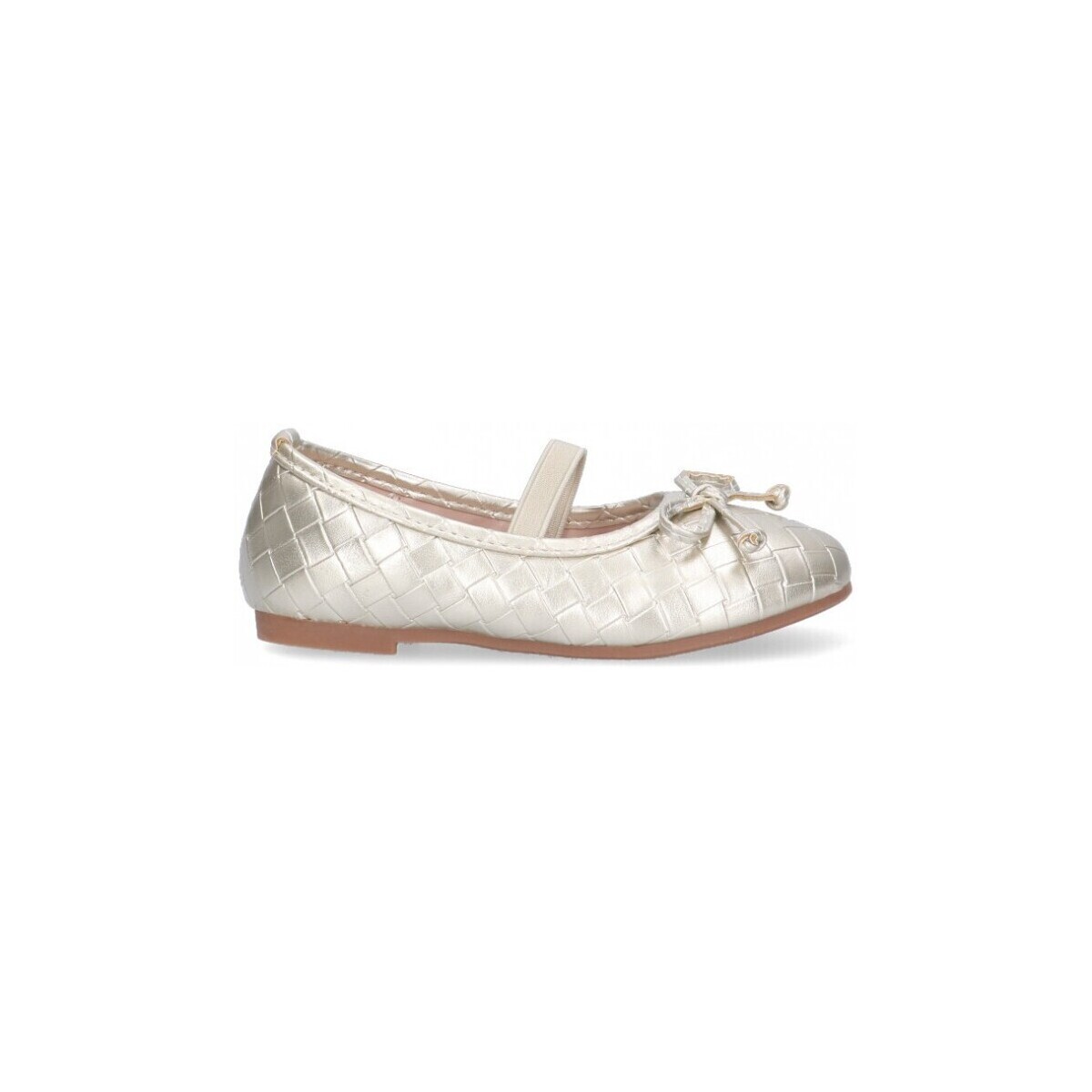 Zapatos Niña Bailarinas-manoletinas Bubble Bobble 65888 Oro