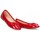 Zapatos Niña Bailarinas-manoletinas Luna Kids 68779 Rojo