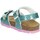 Zapatos Niña Sandalias Grunland SB1656-40 Azul