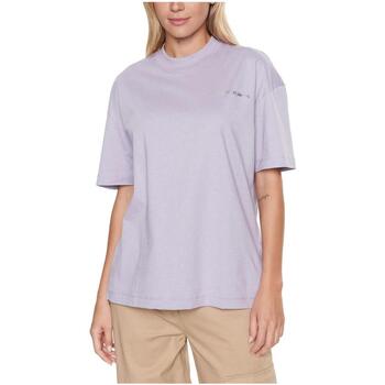 textil Mujer Camisetas manga corta Calvin Klein Jeans J20J221367 PCI Violeta