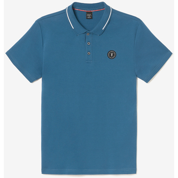 textil Hombre Tops y Camisetas Le Temps des Cerises Polo ARON Azul
