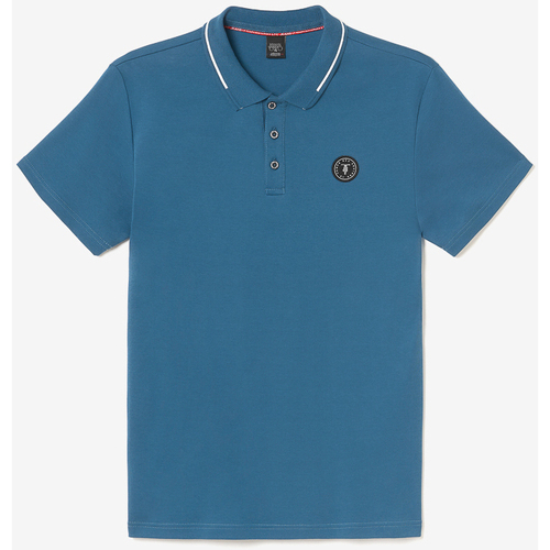 textil Hombre Tops y Camisetas Le Temps des Cerises Polo ARON Azul