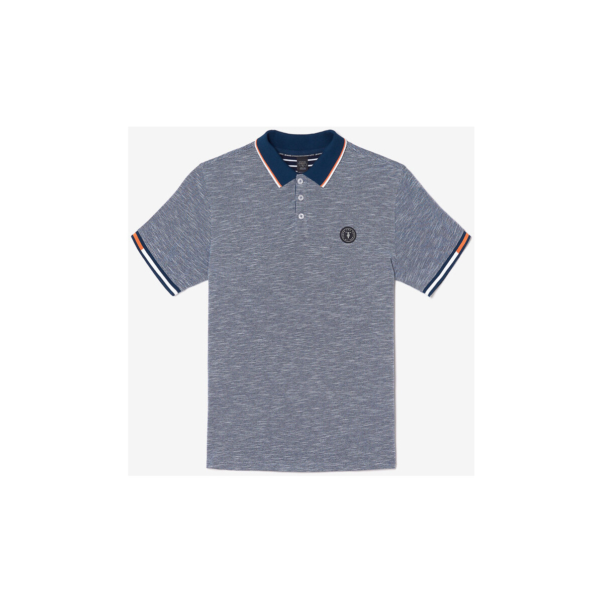 textil Hombre Tops y Camisetas Le Temps des Cerises Polo POLAR Azul