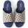 Zapatos Mujer Derbie & Richelieu Plumaflex By Roal Zapatillas de Casa Roal Lunares 14522 Marino Azul