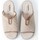 Zapatos Mujer Derbie & Richelieu Plumaflex By Roal Zapatillas de Casa Roal Flores 14521 Beige Beige