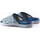 Zapatos Mujer Derbie & Richelieu Plumaflex By Roal Zapatillas de Casa Roal Étnico 12407 Azul Azul