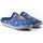 Zapatos Hombre Derbie & Richelieu Plumaflex By Roal Zapatillas de Casa Roal Barcos 12340 Azul Azul