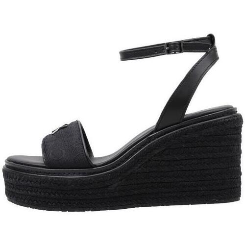 Zapatos Mujer Sandalias Calvin Klein Jeans WEDGE 50HH W/HW - JQ Negro