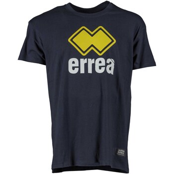 textil Hombre Tops y Camisetas Errea Republic Essential Tee Man Logo 75 Mc Ad Azul