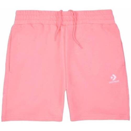 textil Mujer Shorts / Bermudas Converse cortos  Go To Star Chevron  10025460-A06 Rosa
