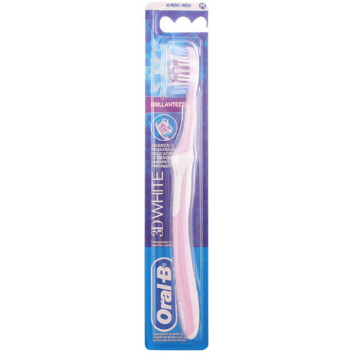 Belleza Tratamiento corporal Oral-B 3d White Brillo Cepillo Dental medio 